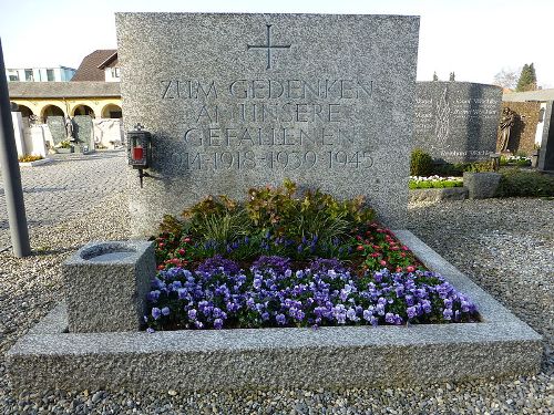 Oorlogsmonument Begraafplaats Lustenau