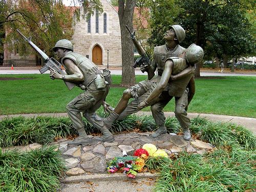 Monument Vietnam-Oorlog North Carolina