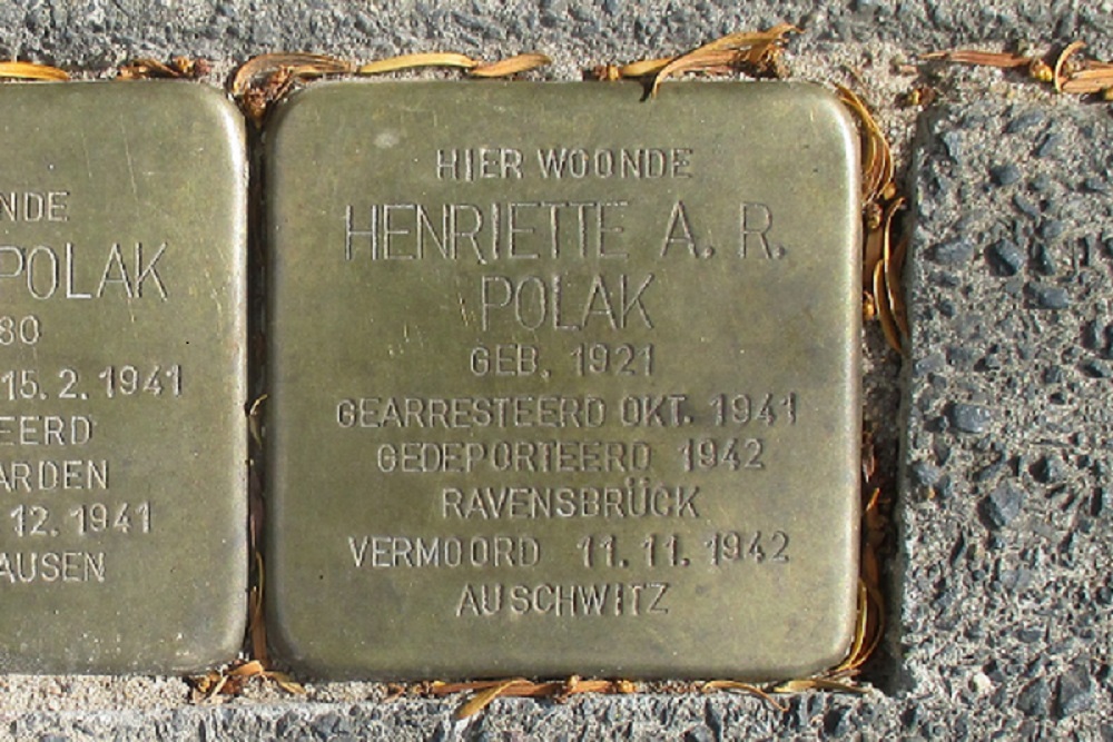 Stolpersteine Goeman Borgesiuslaan 38 #3