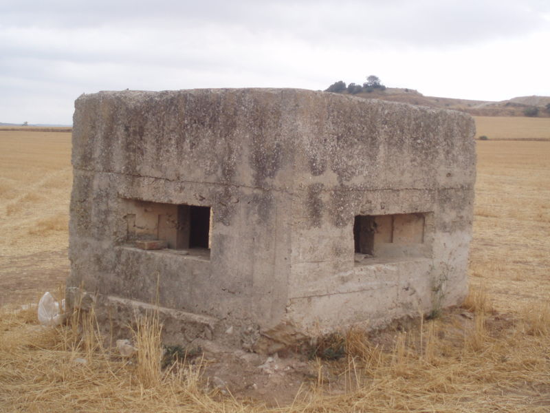 MG-Bunker Spanish Civil War Bellpuig