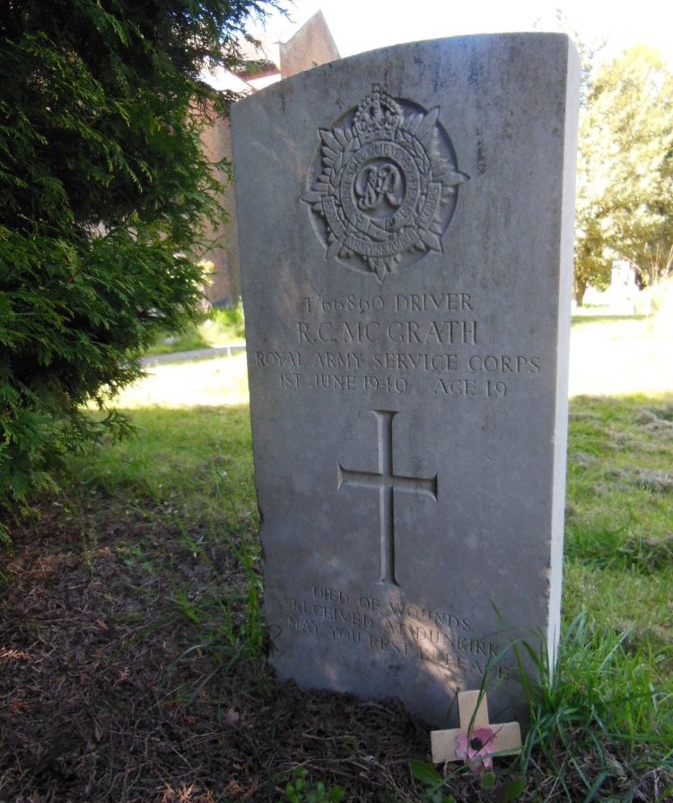 Commonwealth War Graves Crawley Monastery Burial Ground