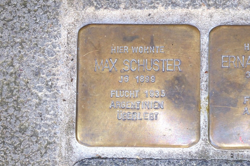 Stolpersteine Aschaffenburger Strasse 65 #4