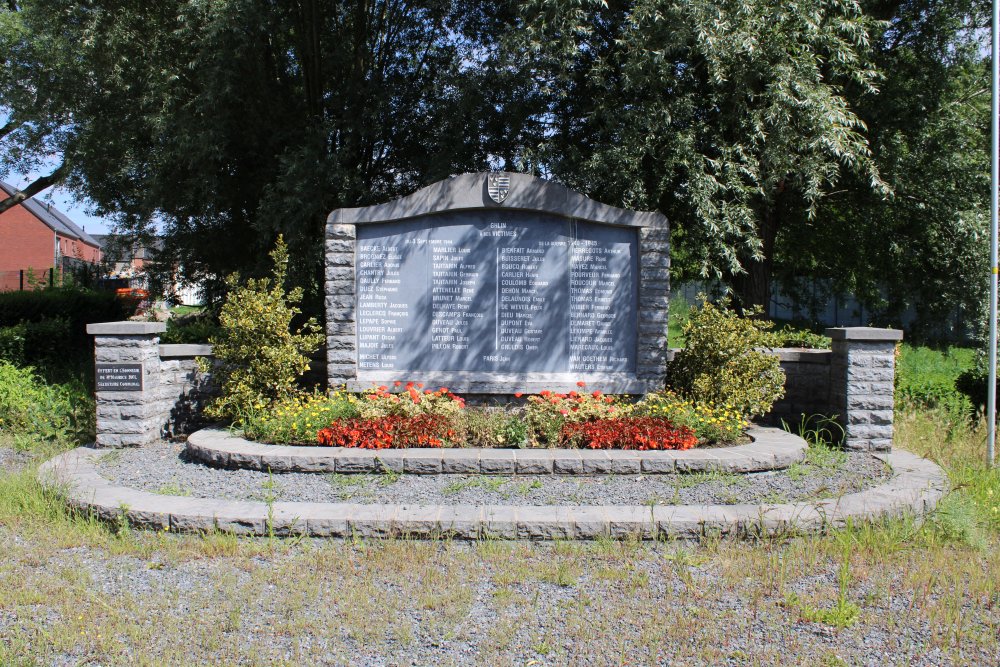Monument Tweede Wereldoorlog Ghlin