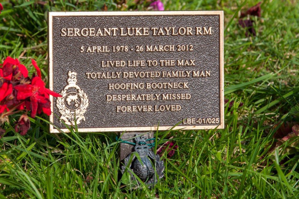 British War Grave Hinton Park Woodland Burial Ground