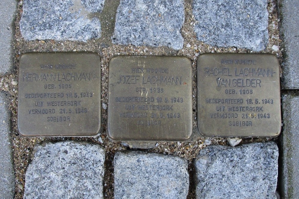 Stolpersteine Graaf van Bloisstraat 56 #2