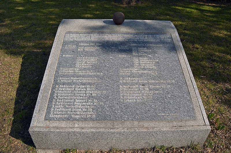 Remembrance Stone Battle of Aspern-Essling