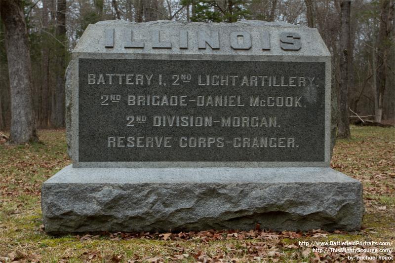 Monument 2nd Illinois Light Artillery - Battery I