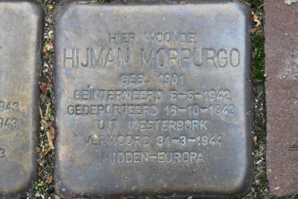 Stolpersteine Nieuwe Amstelstraat 26 #3