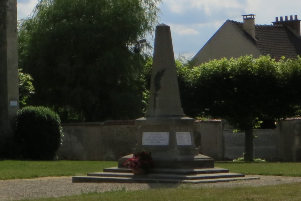 Monument Eerste Wereldoorlog Coulommes