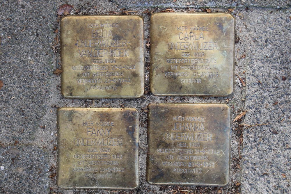 Stolpersteine Staalstraat 40 #1