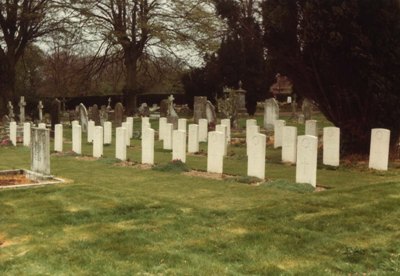Commonwealth War Graves Canterbury Cemetery