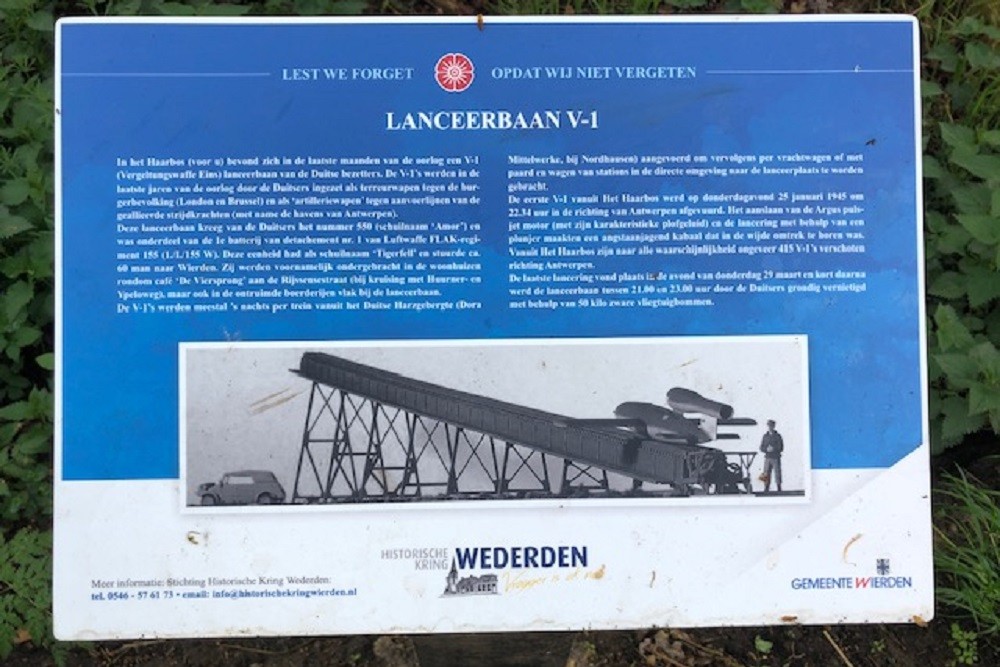 V1 launch location Wierden