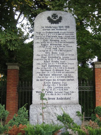 War Memorial Genshagen