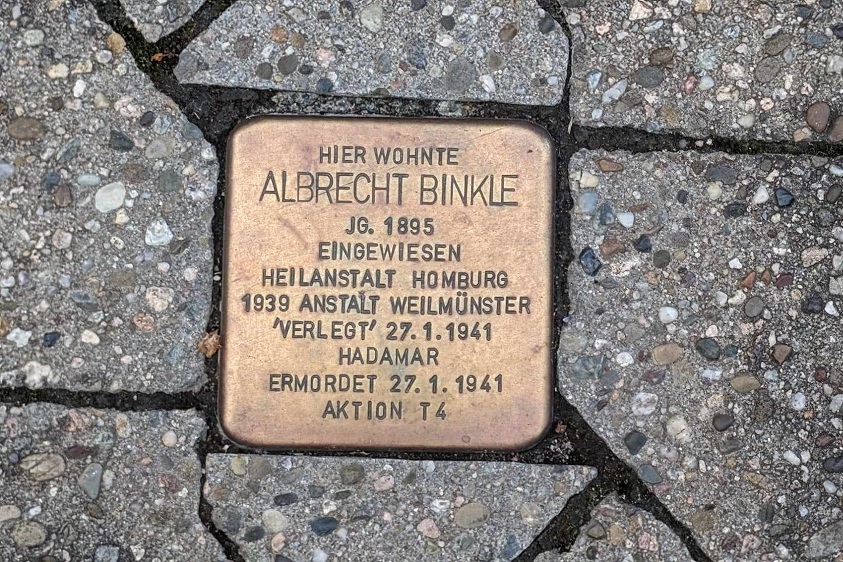 Stolperstein Ludwigsthaler Strae 12 #2