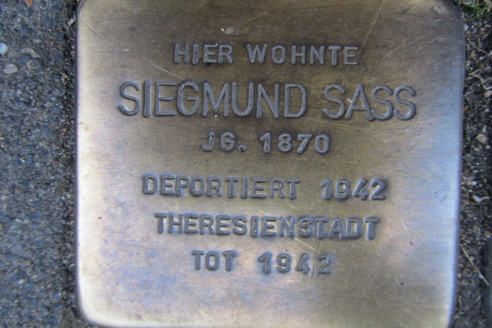 Stolpersteine Elsastrae 59 #5