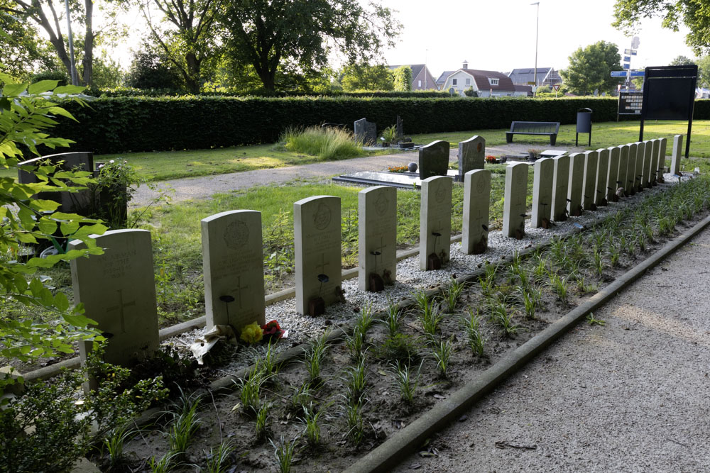 Oorlogsgraven van het Gemenebest Algemene Begraafplaats Heteren