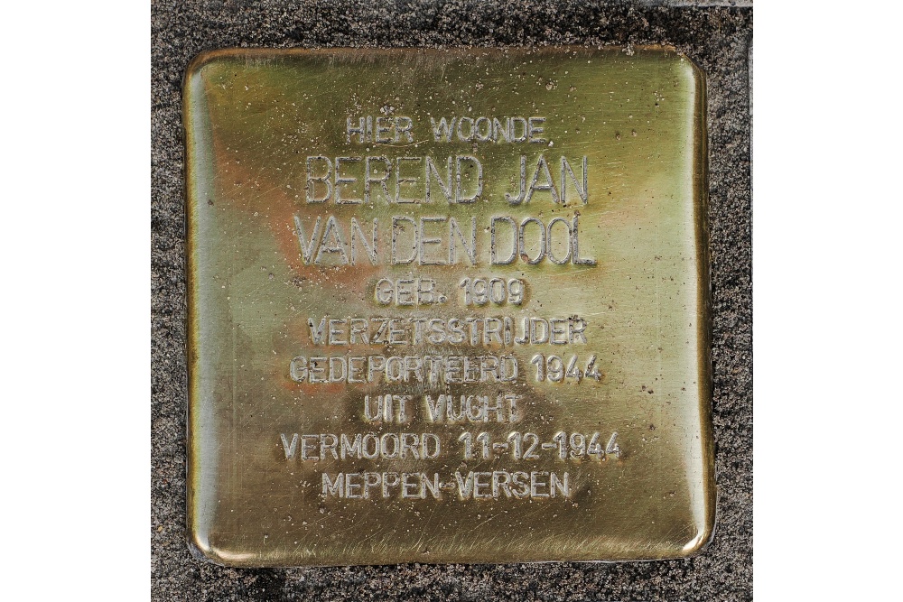 Stolperstein D.G. van der Keesselstraat 12