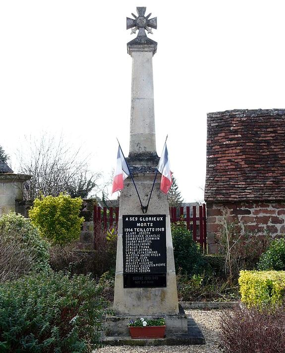 Oorlogsmonument Teillots