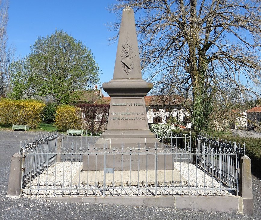 Monument Eerste Wereldoorlog Chaumont-le-Bourg