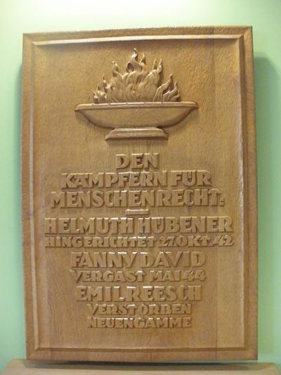 Monument Omgekomen Medewerkers Sociale Dienst Hamburg