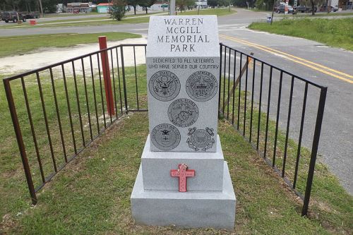 Monument Veteranen Cross City