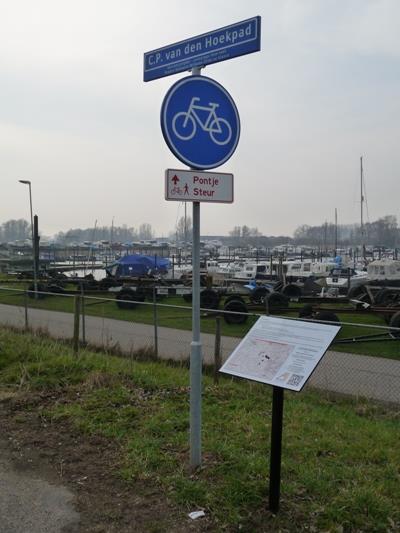 Information Sign Crossroutes