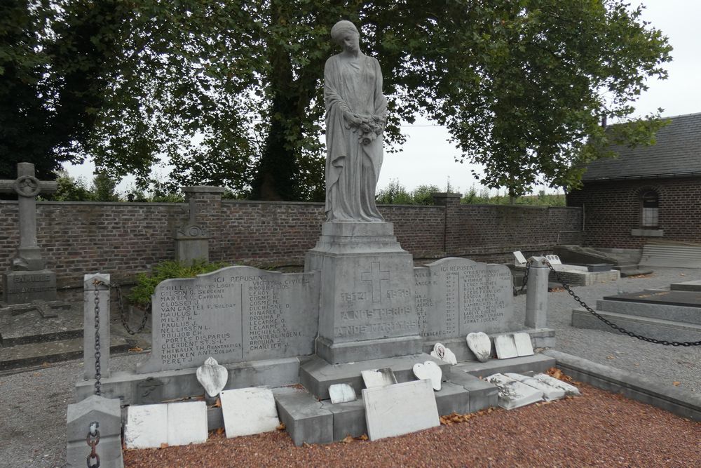 Belgian War Graves Vis Cemetery Lorette #2