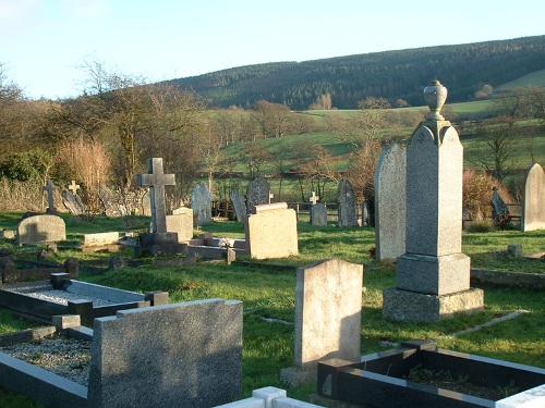Commonwealth War Grave Clun Cemetery