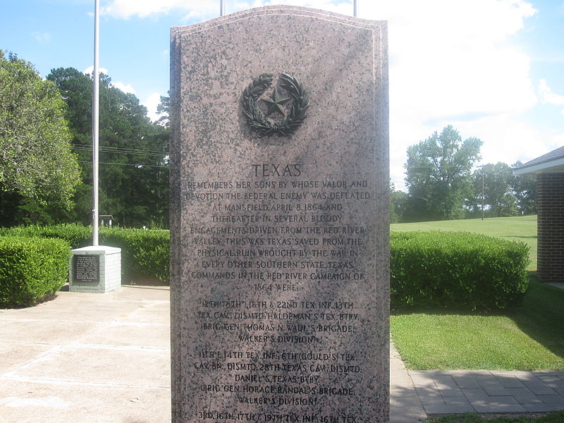 Texas-monument Mansfield Historic Site