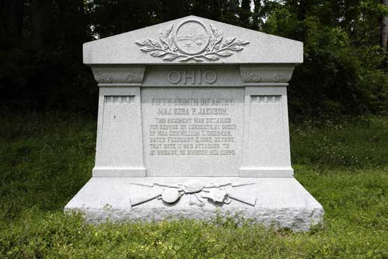 Monument 58th Ohio Infantry (Union)