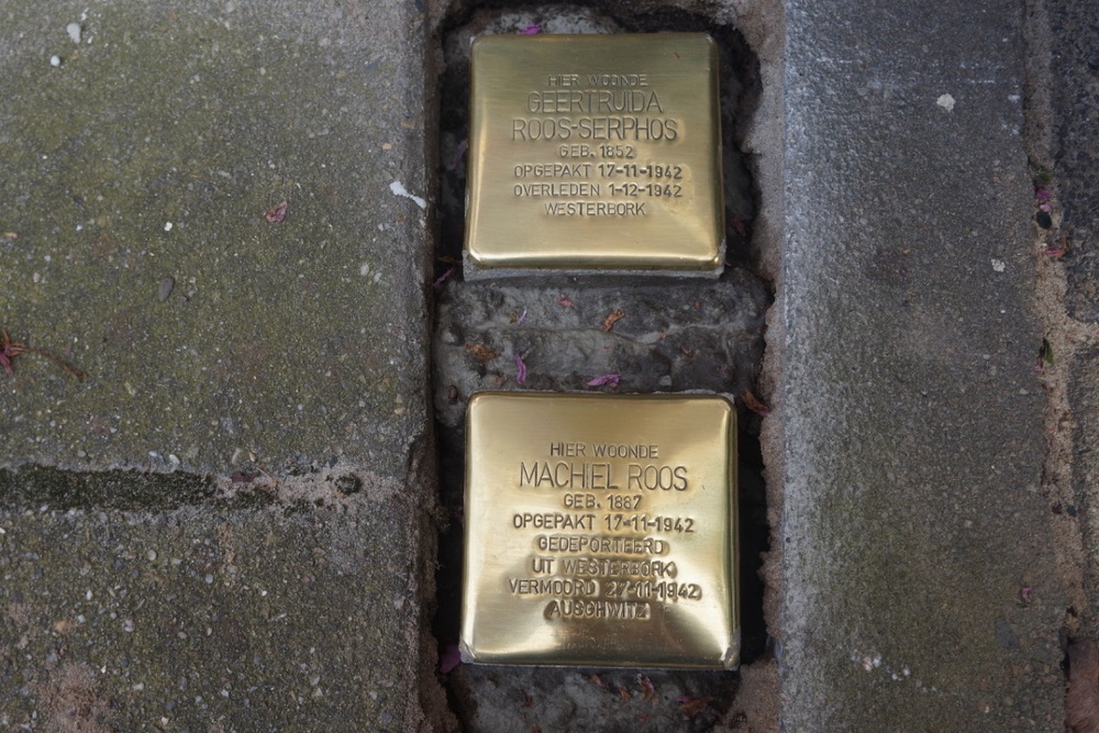 Stolpersteine Van Dulckenstraat 38 #1