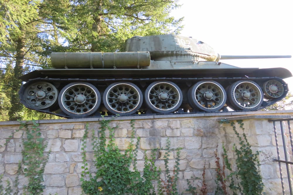 T-34/85 Tanks Soviet War Cemetery Baruth #3