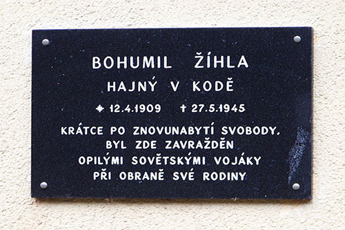 Gedenkteken Bohumil Zhla