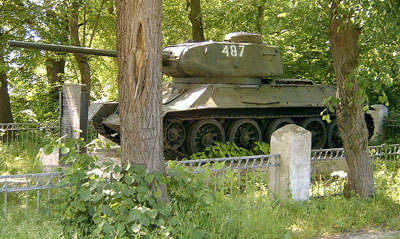 Russisch Tank Monument Kunowice