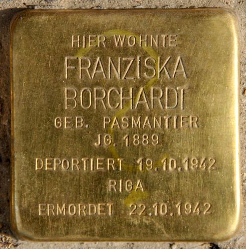 Stolpersteine Pallasstrae 12 #2