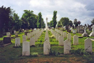 Oorlogsgraven Newmarket Cemetery