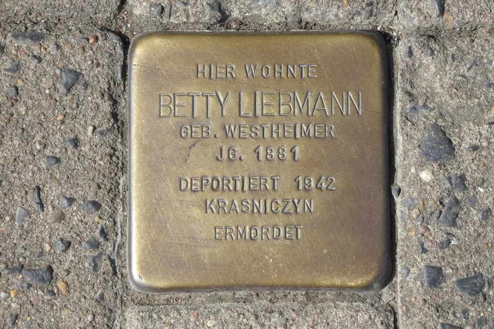 Stolpersteine Goldbacher Strae 3 #5