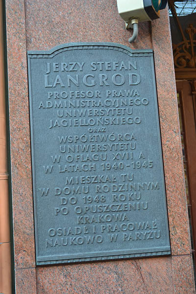 Memorial Jerzy Stefan Langrod