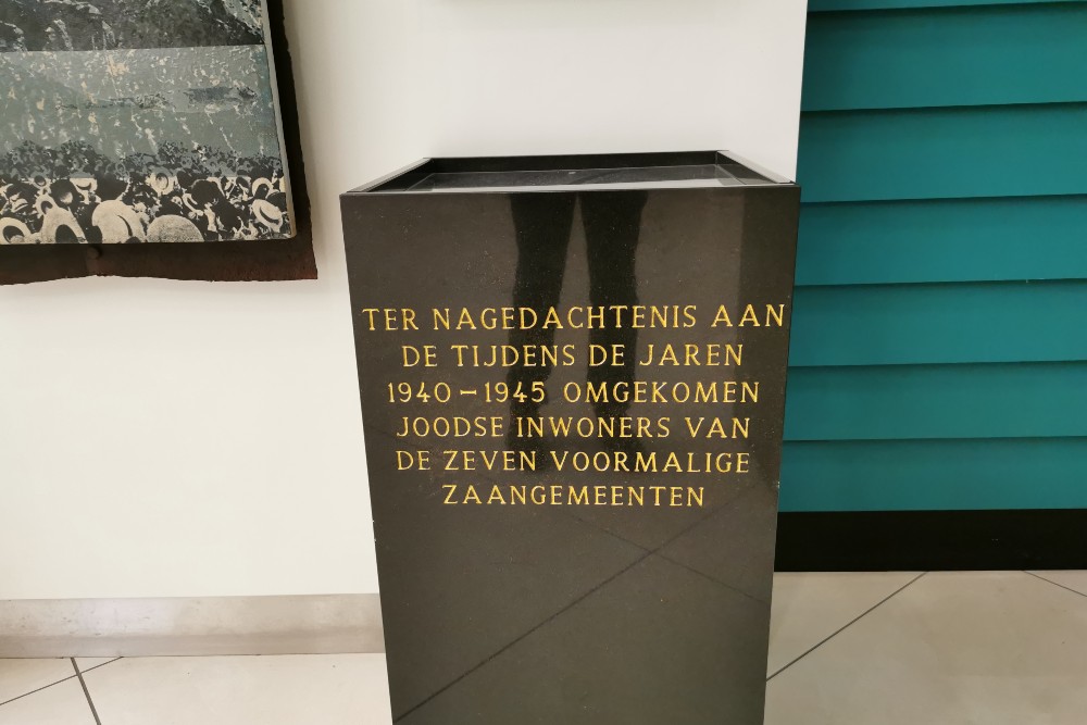Joods Monument Stadhuis Zaandam