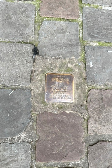 Stolperstein Notelaarstraat 328 #3