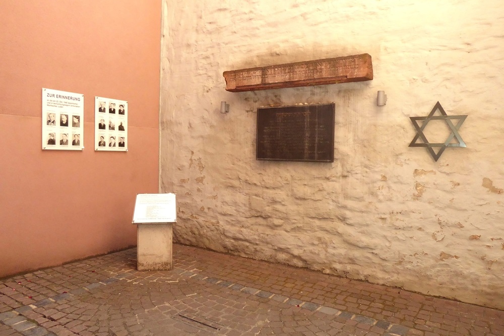 Memorial site Jewish Community Wertheim #1