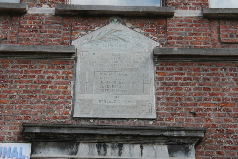 Memorial First World War Pont-de-Loup #2