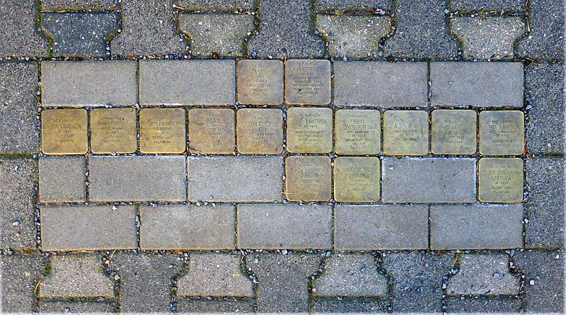 Stumbling Stones Blumenauer Strae 5