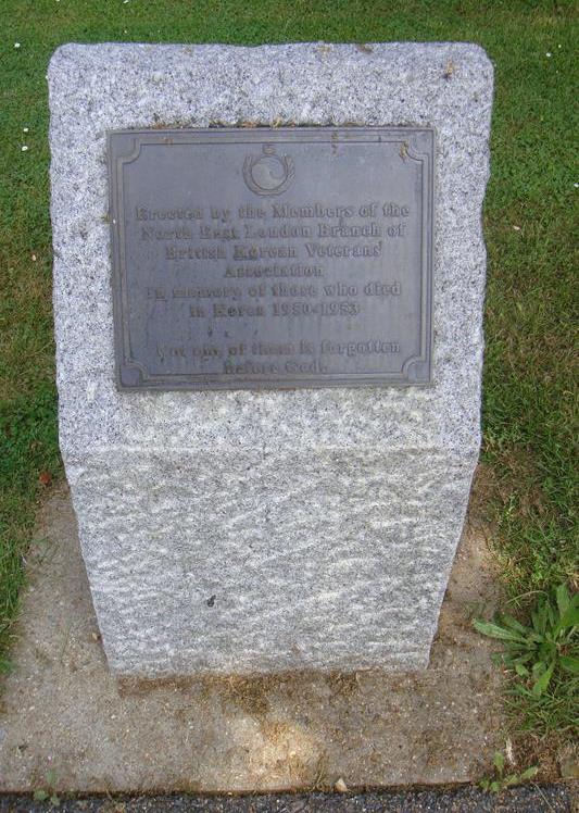 Korean War Memorial Romford