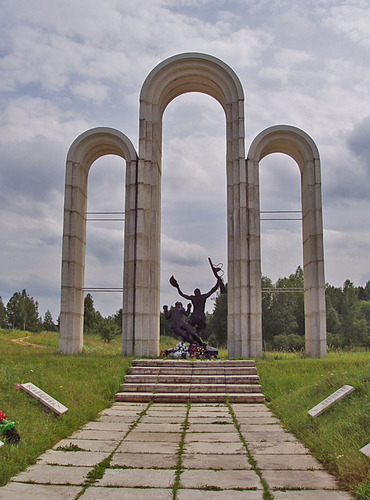 Sovjet Oorlogsbegraafplaats Barsuki