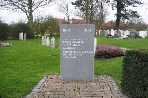 War Memorial Gapinge