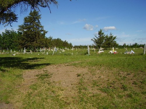 Oorlogsgraf van het Gemenebest Big River Reserve Anglican Cemetery