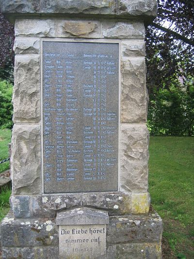 War Memorial Brninghausen #3