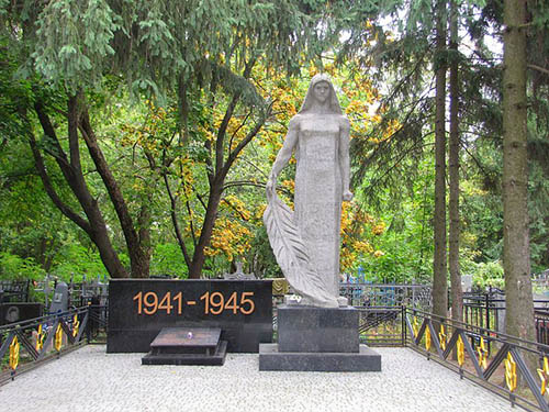 Mass Grave Soviet Soldiers Kharkiv