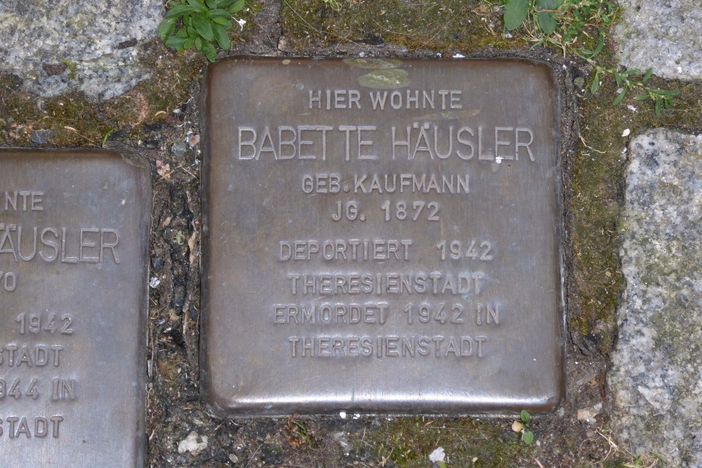 Stolpersteine Maingasse 20 #5